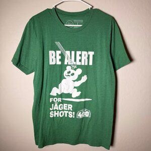 Obvious Shirts Chicago Cubs CLUB 400 exclusive beware of jager shots t shirt L
